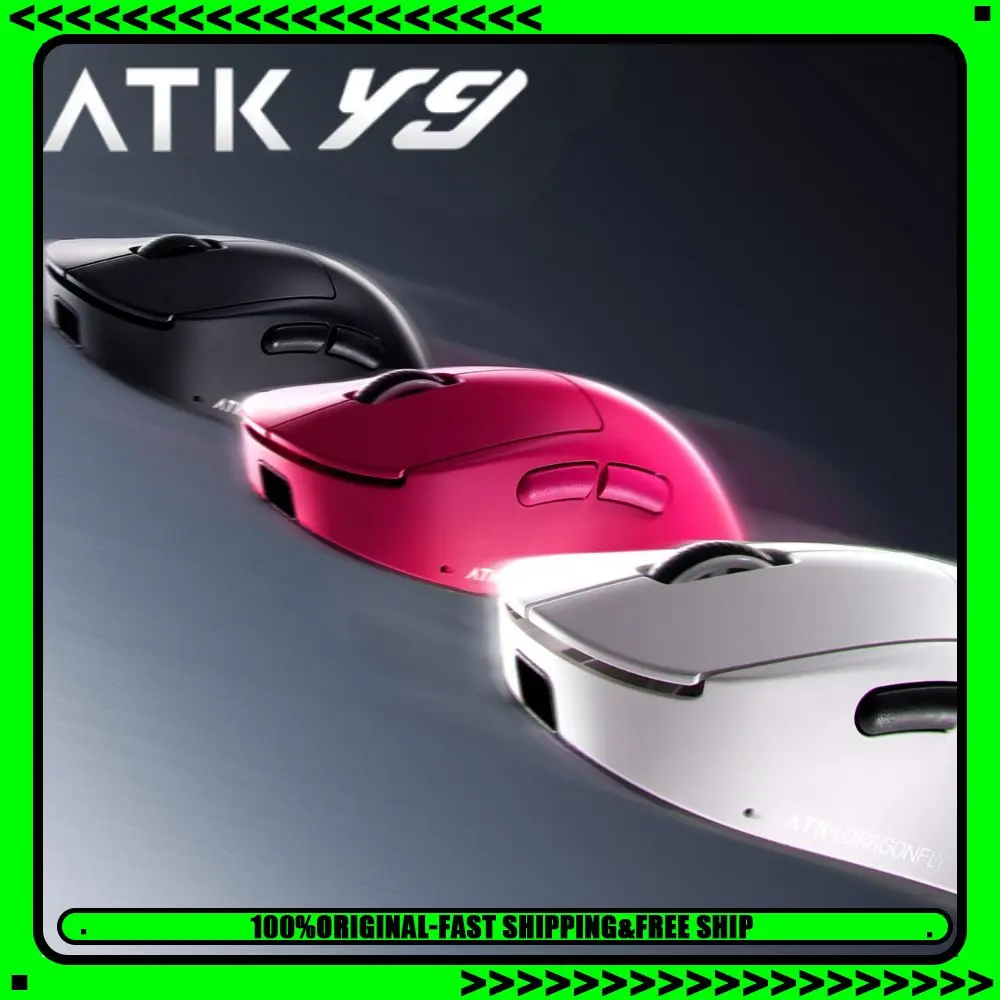 Mouse Gaming Esports - ATK Dragonfly Y9 Wireless Mouse 3-mose