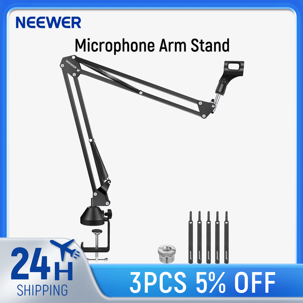Microphone Arm Boom - Neewer Microphone Arm Stand, Suspension Boom