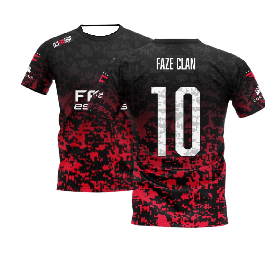 2026 New FaZe Esports Jersey B - Esports Gaming Gear 评论和价格