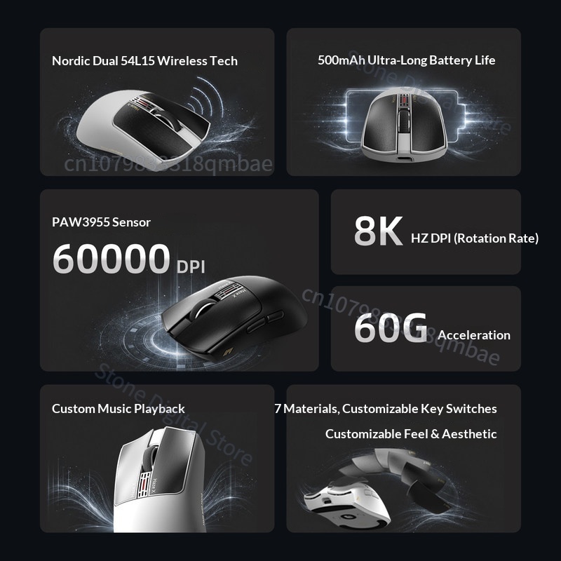 IPI HAZEX Wireless Three Mode  - Esports Gaming Design 评论和价格