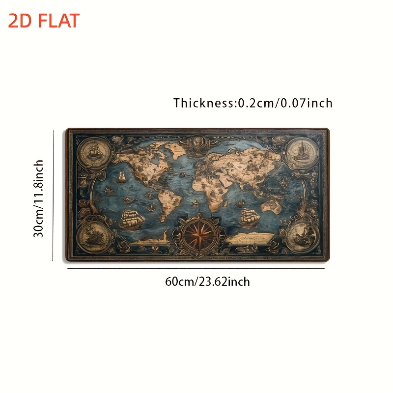 [Large Gaming Mouse Pad] 2D Fl - Esports Gaming World 评论和价格