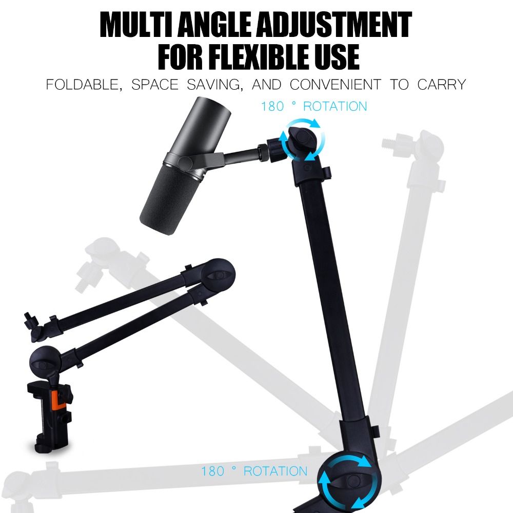 Professional Grade 360° Rotati - Microphone Arm Boom 评论和价格