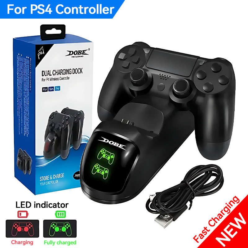 New PS4 Charging Station Wirel - Esports Gaming Station 评论和价格
