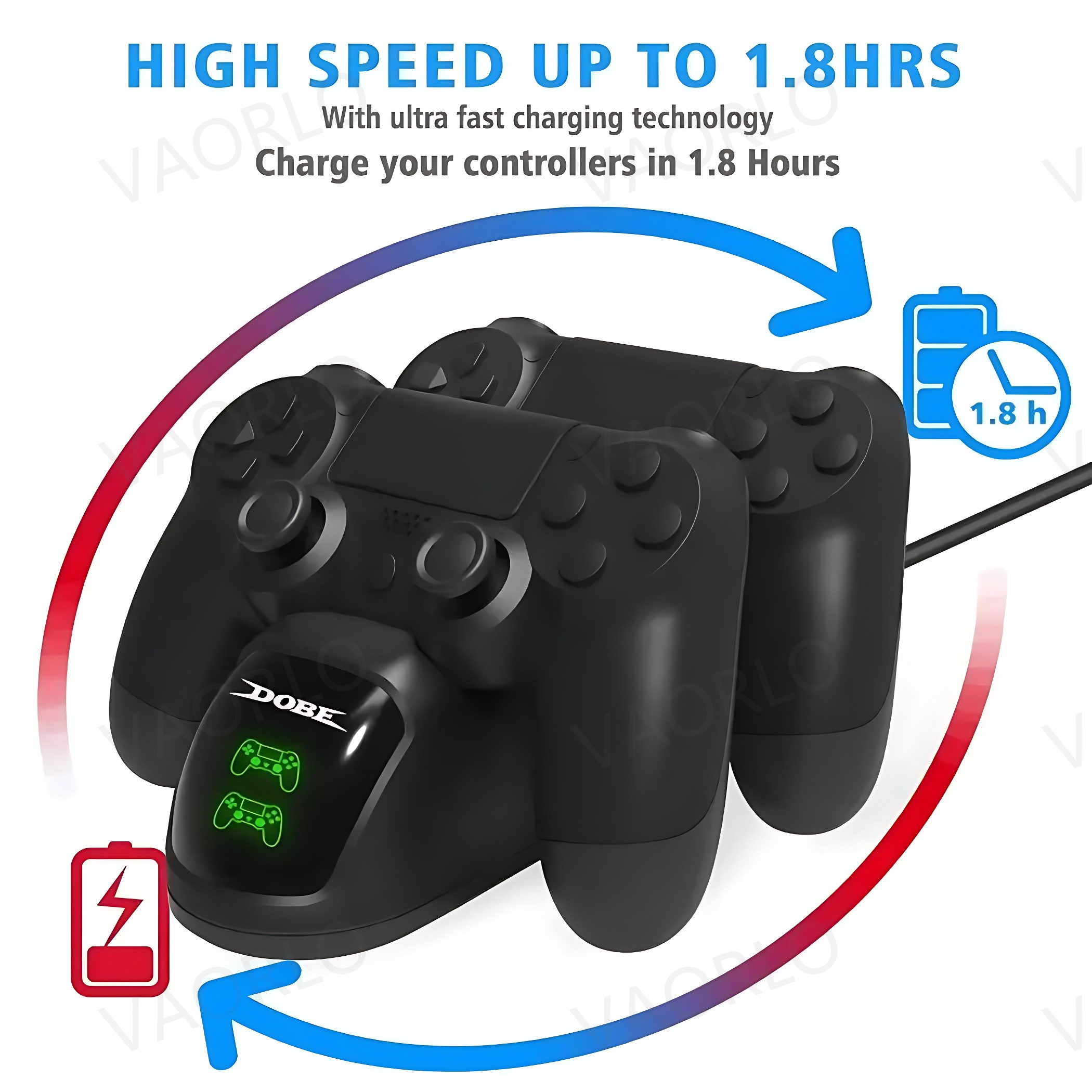 New PS4 Charging Station Wirel - Esports Gaming Station 评论和价格