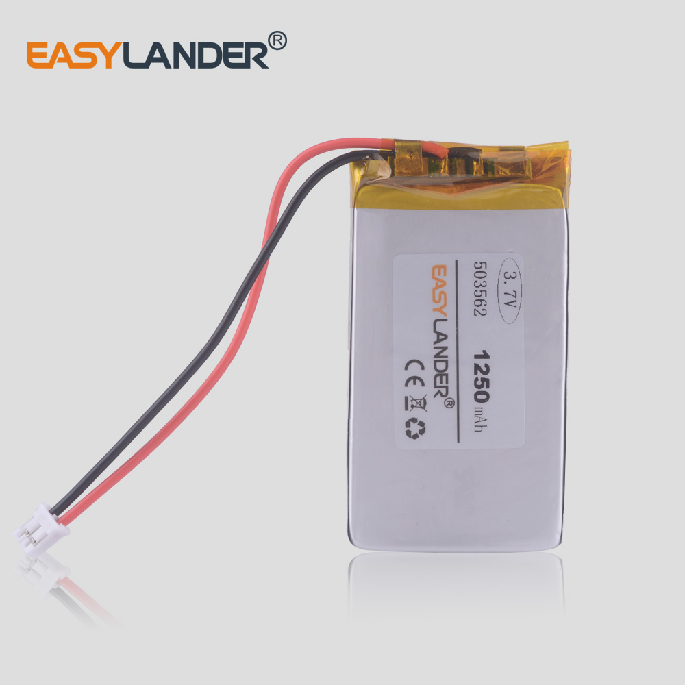 3.7V 1250mAh lipo polymer lith - Esports Gaming Station 评论和价格