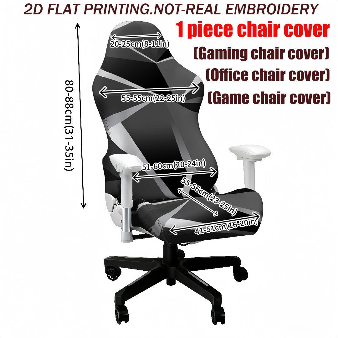 Black Grey Geometric Gaming Ch - Esports Gaming Chair 评论和价格