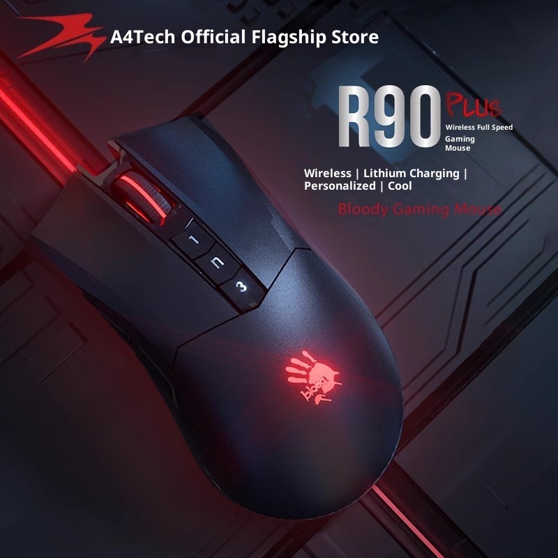 Bloody R90 PLUS Wireless Mouse - Mouse Gaming Esports 评论和价格