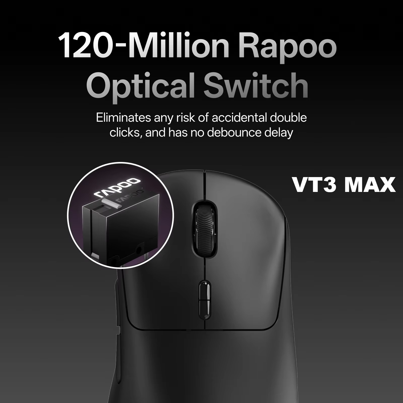 Rapoo Wireless Gaming Mouse 8K - Esports Gaming Design 评论和价格