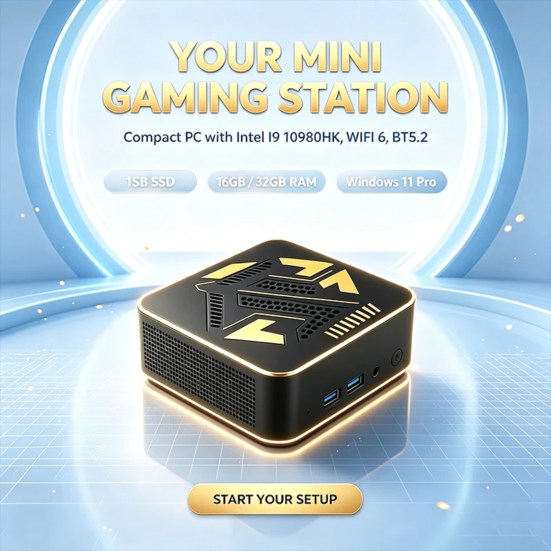 Intel I9 10980HK Mini Gaming S - Esports Gaming Station 评论和价格