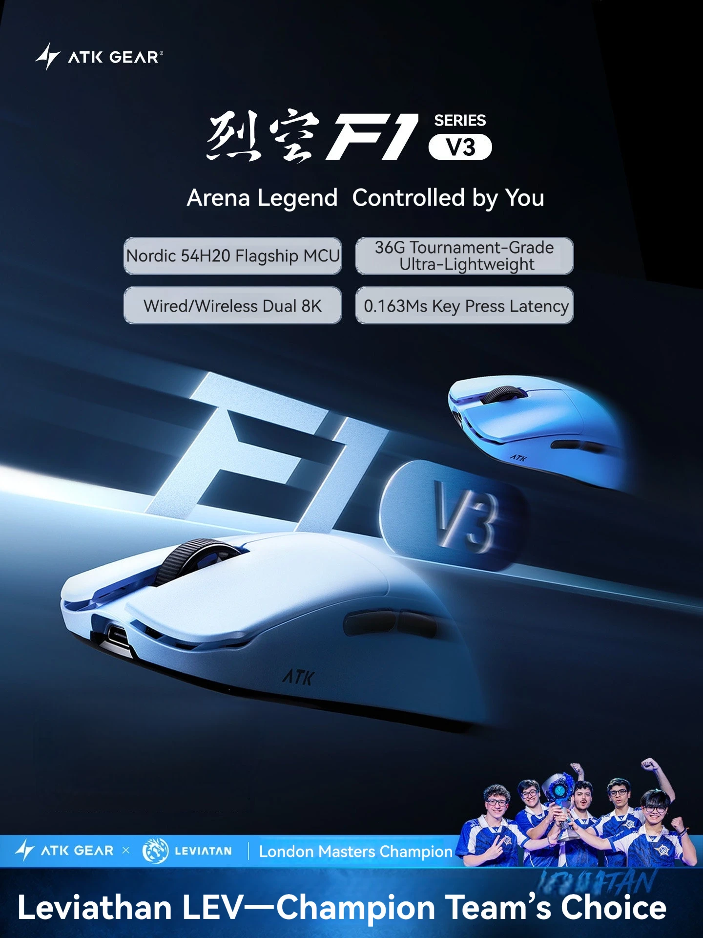 ATK F1 V3 Ultimate 8K Wireless - Ultimate Esports Gaming 评论和价格