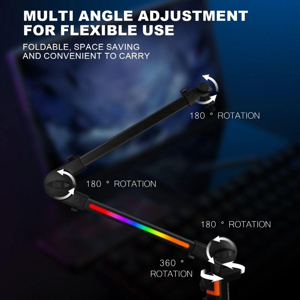 Microphone Boom Arm Mic Stand  - Microphone Arm Boom 评论和价格